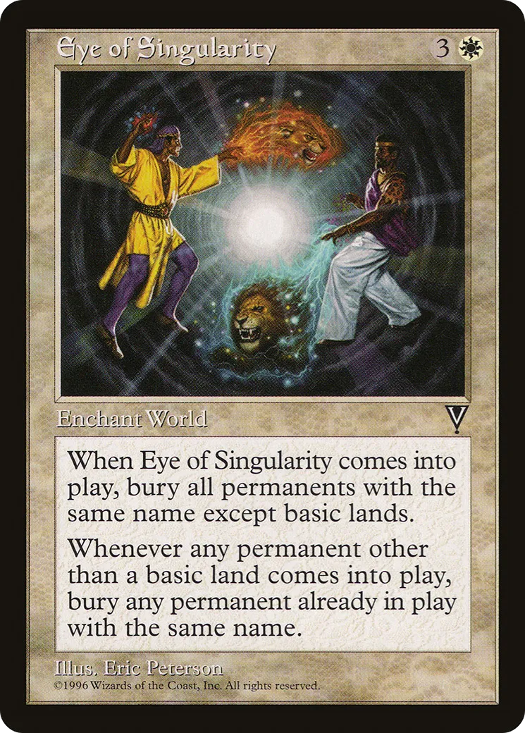 Eye of Singularity — Visions — Magic: The Gathering