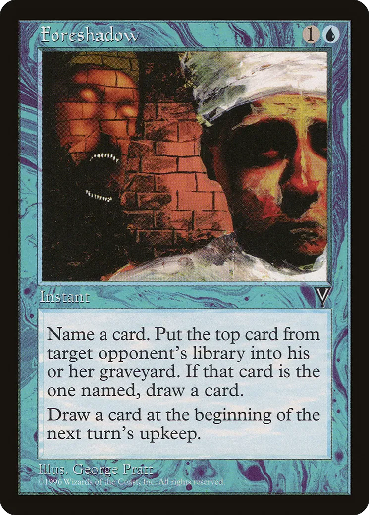Foreshadow — Visions — Magic: The Gathering