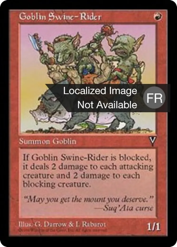 Porchelier gobelin — Visions — Magic: The Gathering