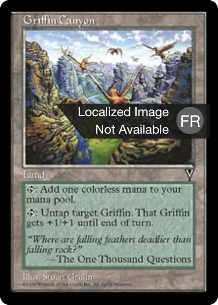 Canyon des Griffons — Visions — Magic: The Gathering