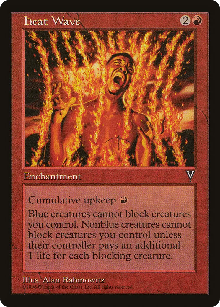 Vague de chaleur — Visions — Magic: The Gathering