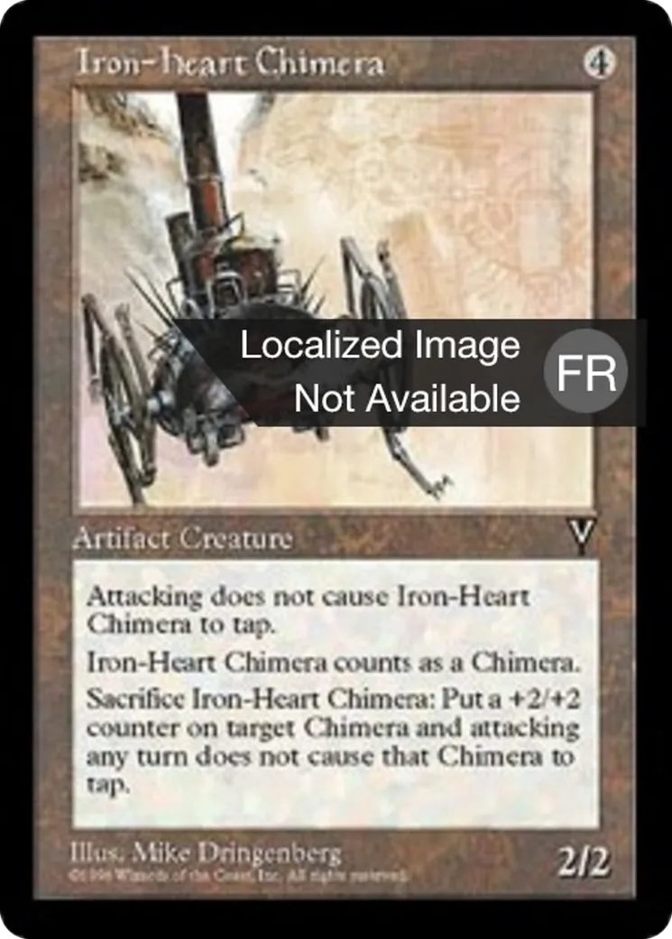 Chimère au coeur de fer — Visions — Magic: The Gathering