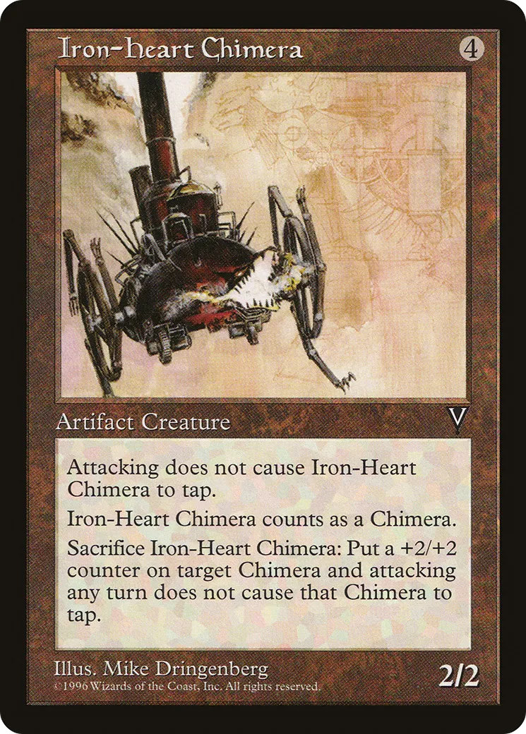 Iron-Heart Chimera — Visions — Magic: The Gathering