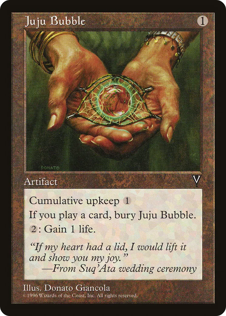 Juju Bubble — Visions — Magic: The Gathering