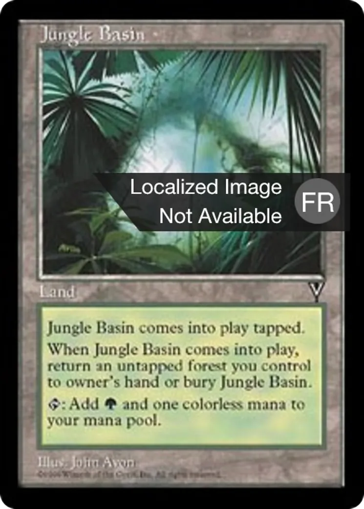 Jungle épaisse — Visions — Magic: The Gathering