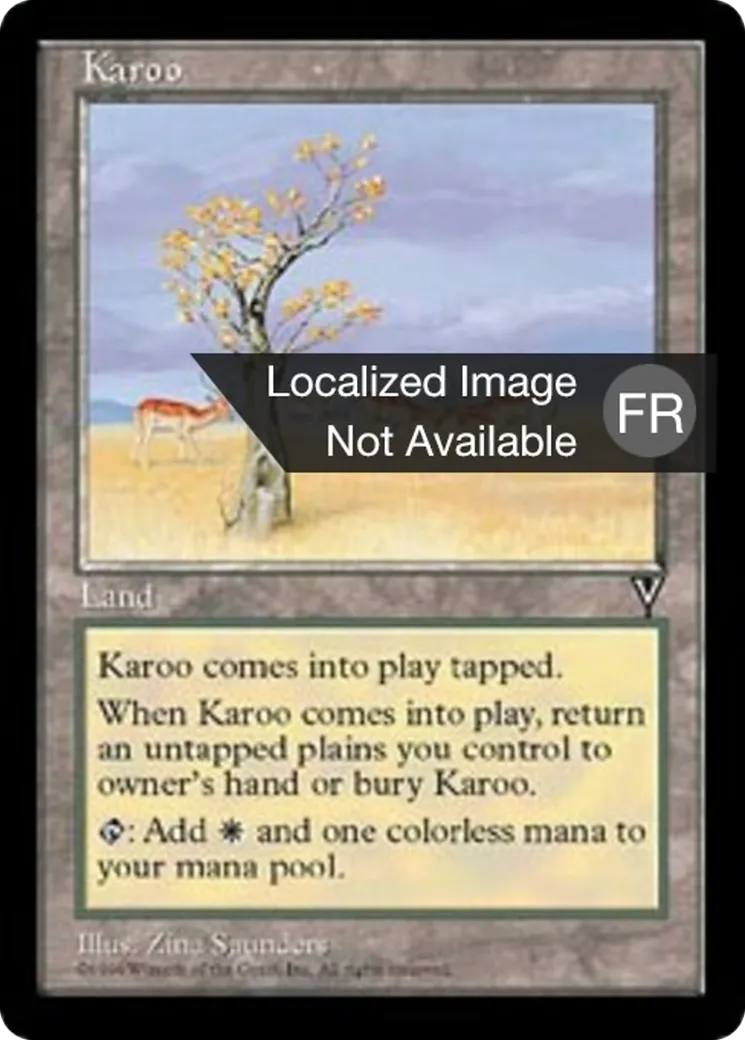 Karoo — Visions — Magic: The Gathering