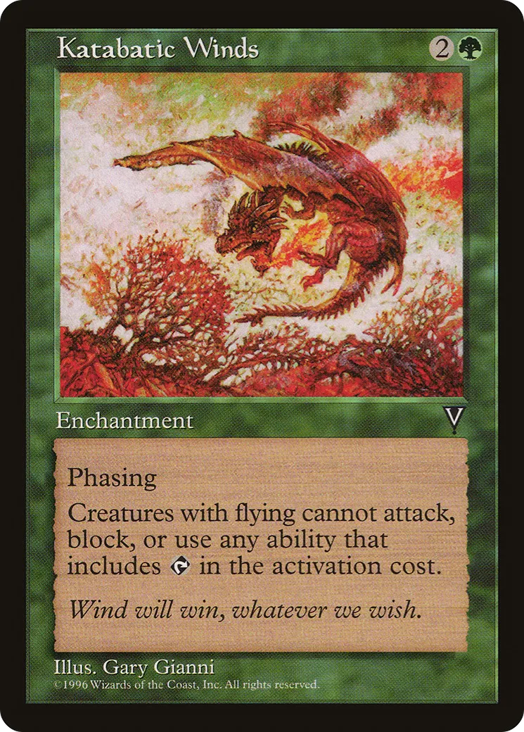Vents katabatiques — Visions — Magic: The Gathering