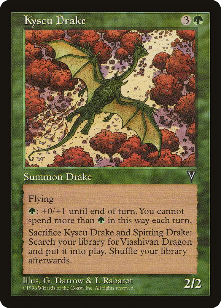 Drakôn du kyscû — Visions — Magic: The Gathering