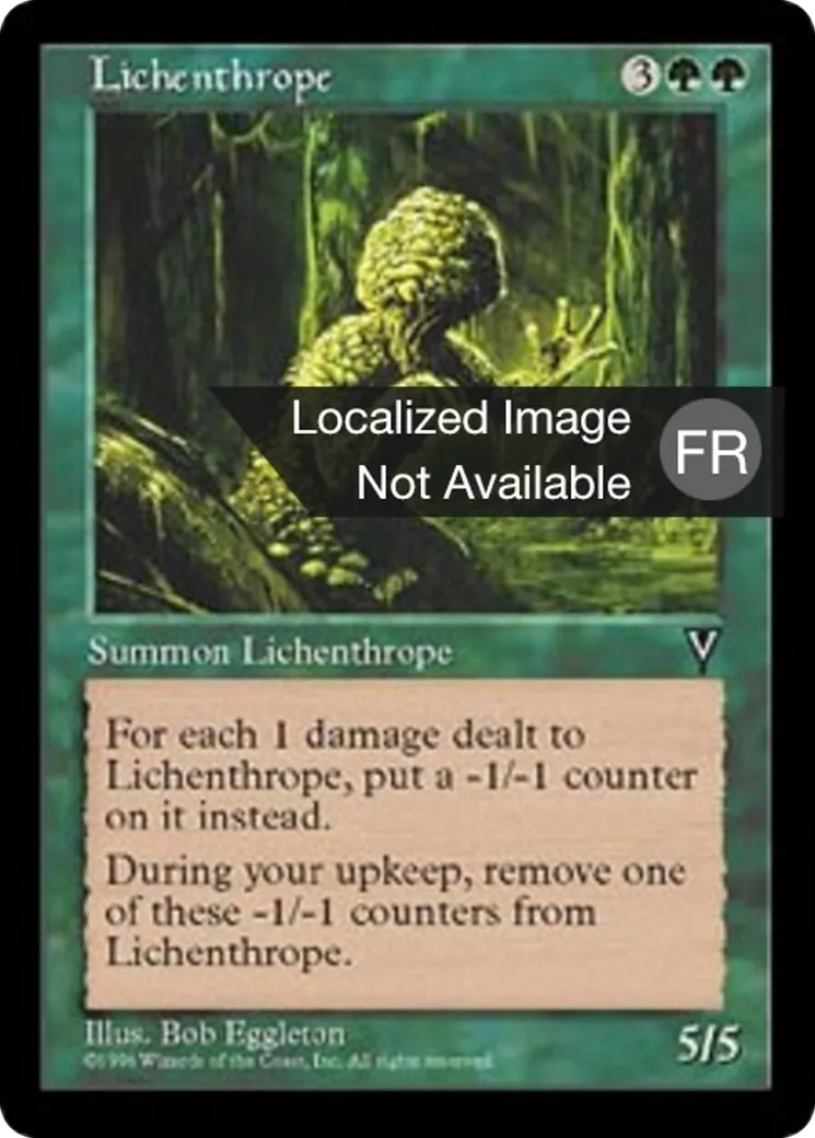 Lichenthrope — Visions — Magic: The Gathering