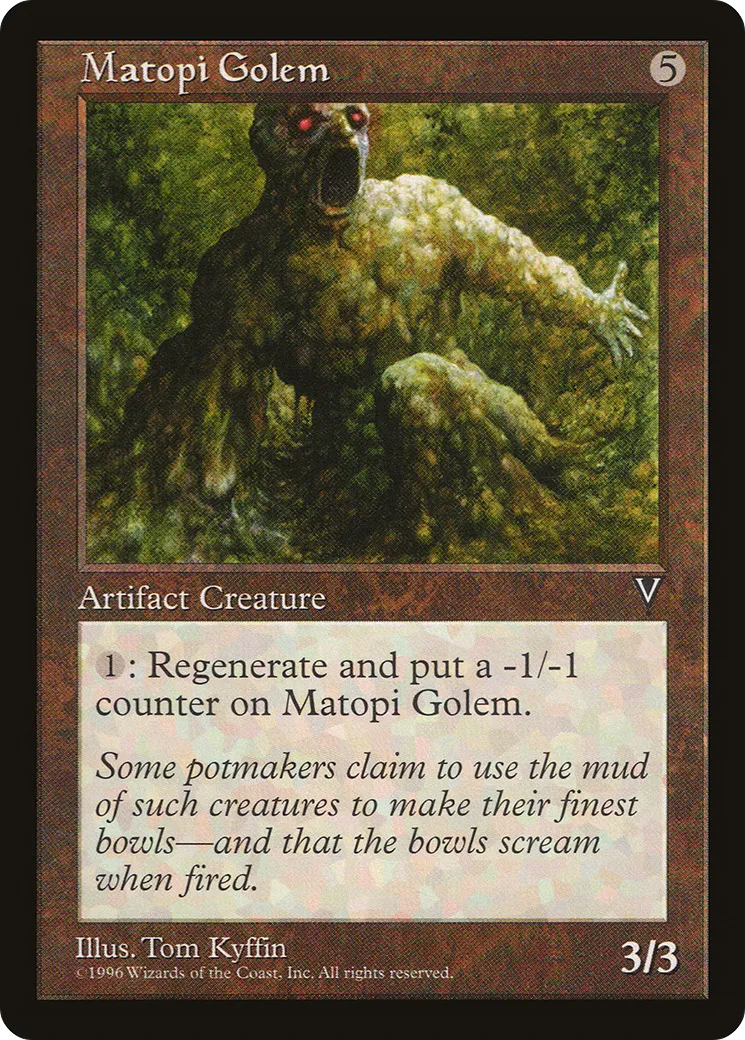 Matopi Golem — Visions — Magic: The Gathering