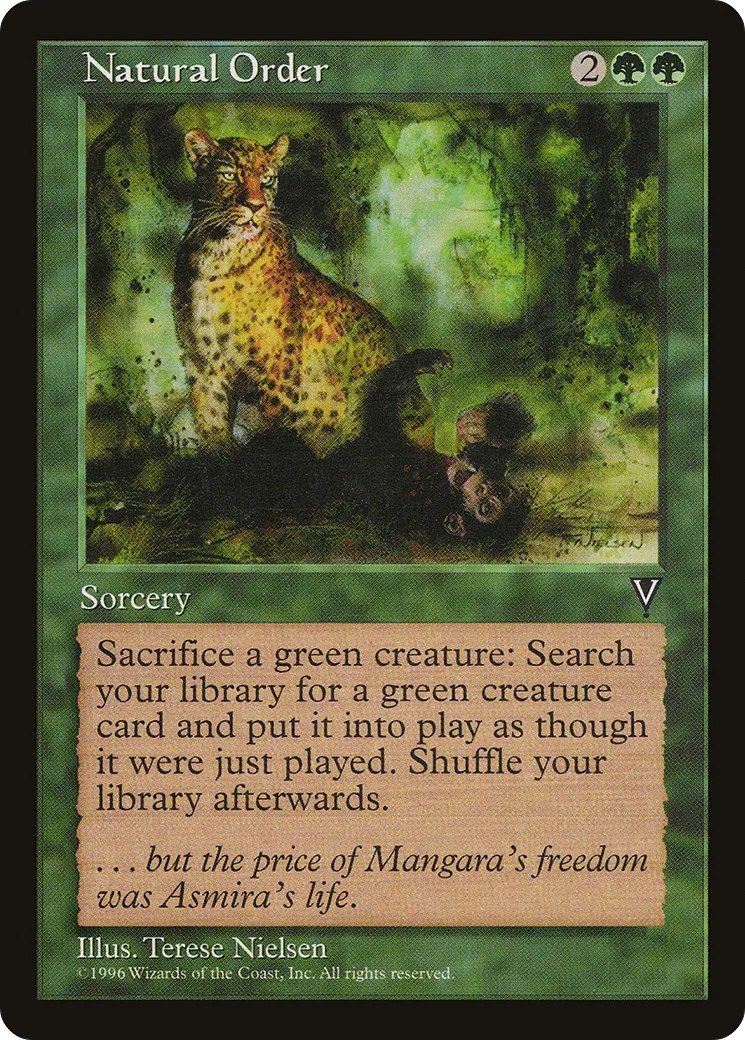 Ordre naturel — Visions — Magic: The Gathering