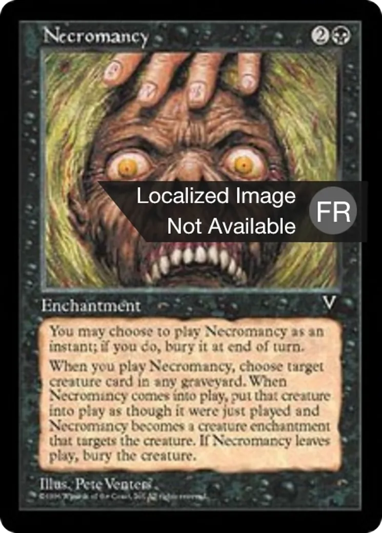 Nécromancie — Visions — Magic: The Gathering