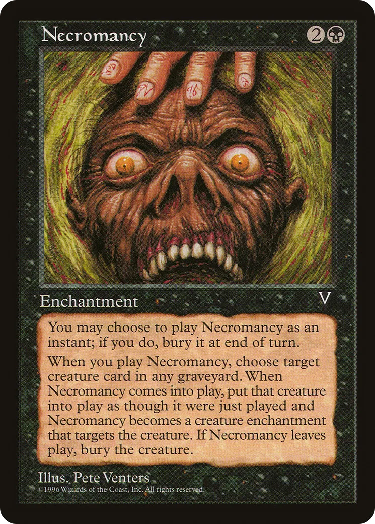 Necromancy — Visions — Magic: The Gathering