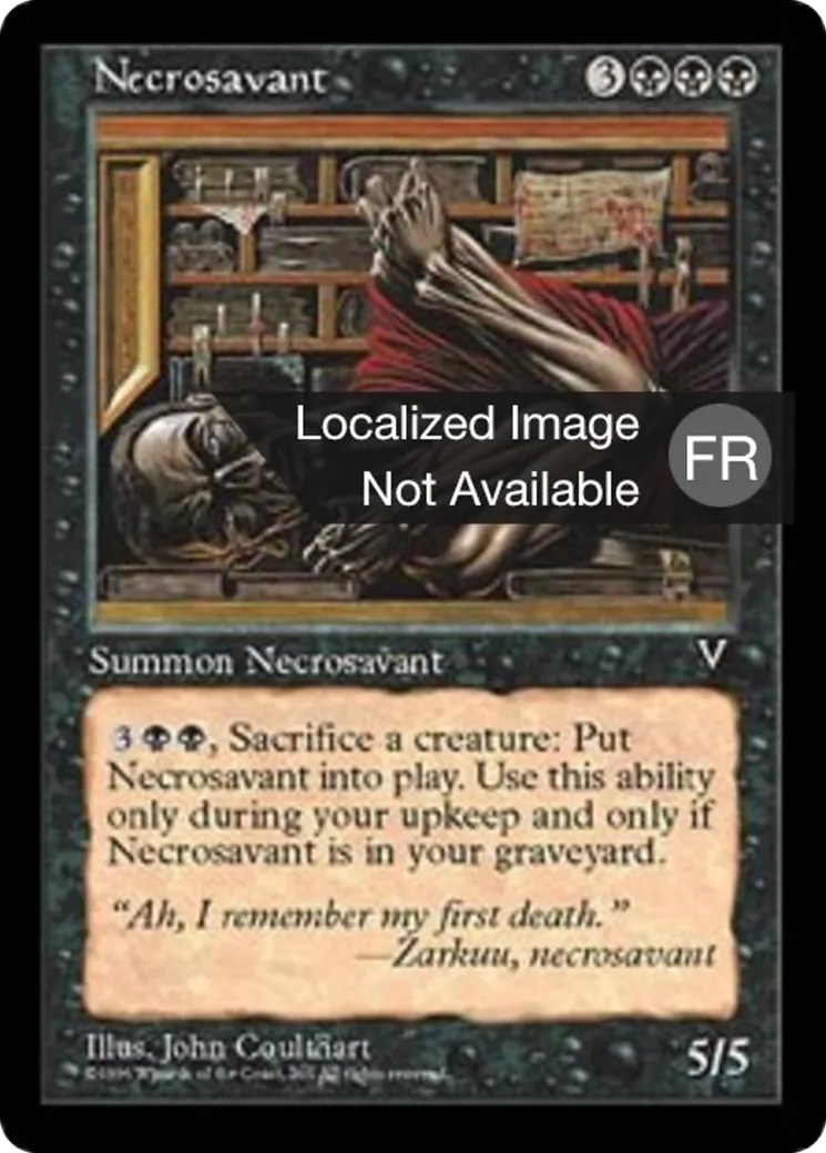 Nécrosavant — Visions — Magic: The Gathering