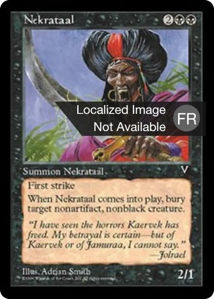 Nékrataal — Visions — Magic: The Gathering