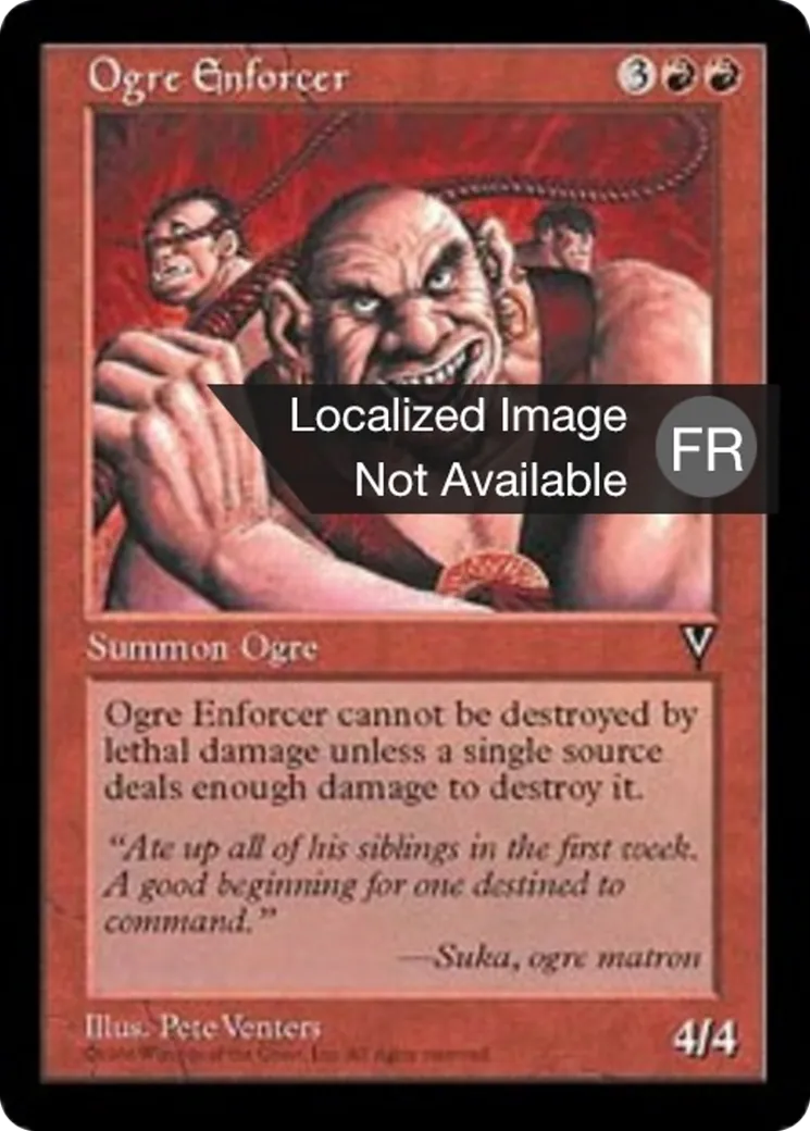 Argousin ogre — Visions — Magic: The Gathering