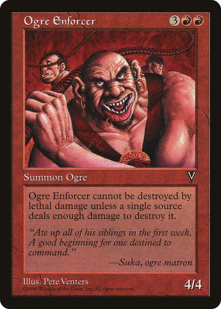 Ogre Enforcer — Visions — Magic: The Gathering