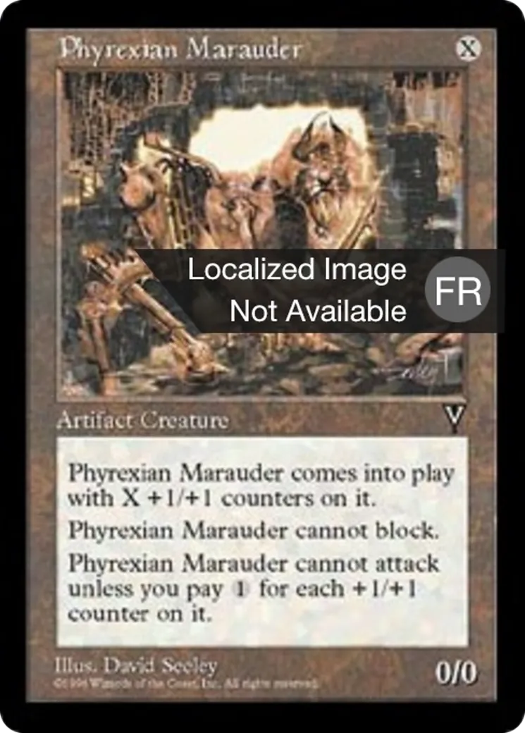 Maraudeur phyrexian — Visions — Magic: The Gathering
