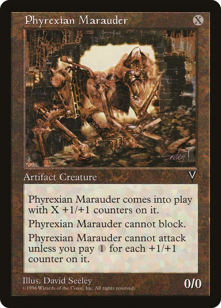 Maraudeur phyrexian — Visions — Magic: The Gathering