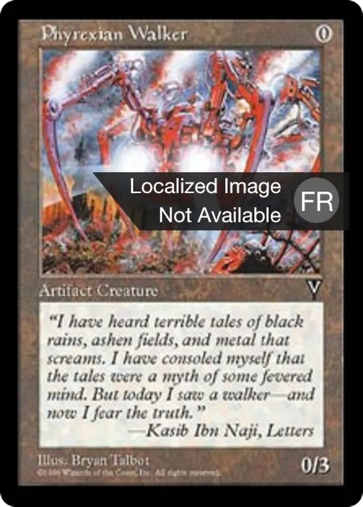 Marcheur phyrexian — Visions — Magic: The Gathering