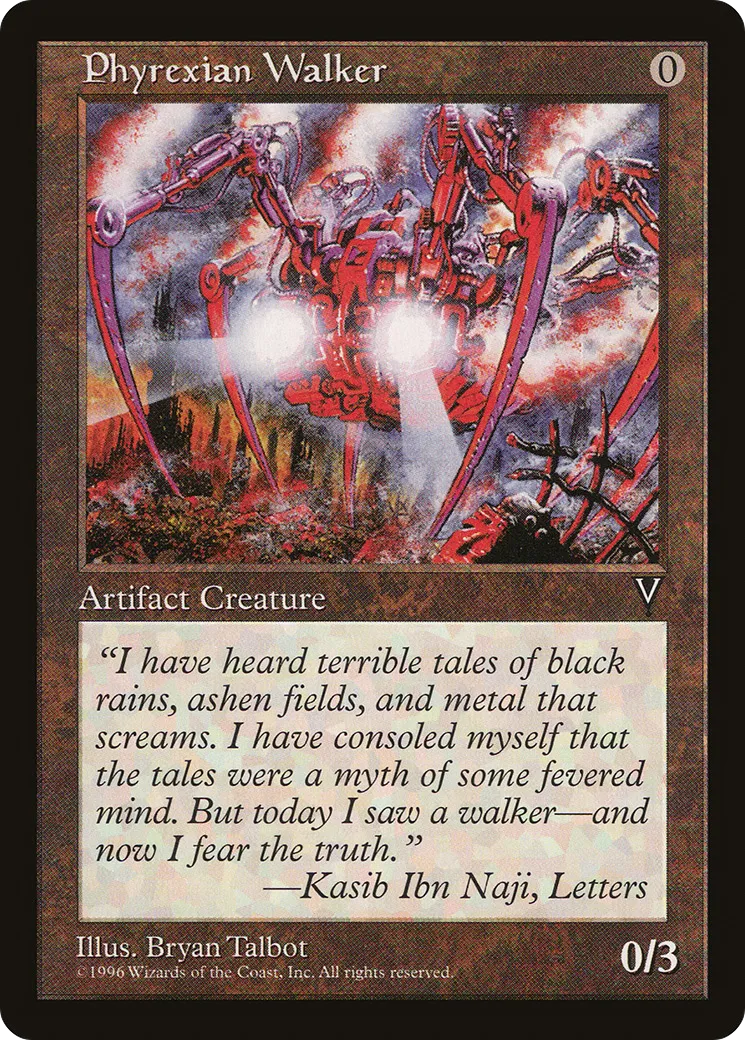 Phyrexian Walker — Visions — Magic: The Gathering