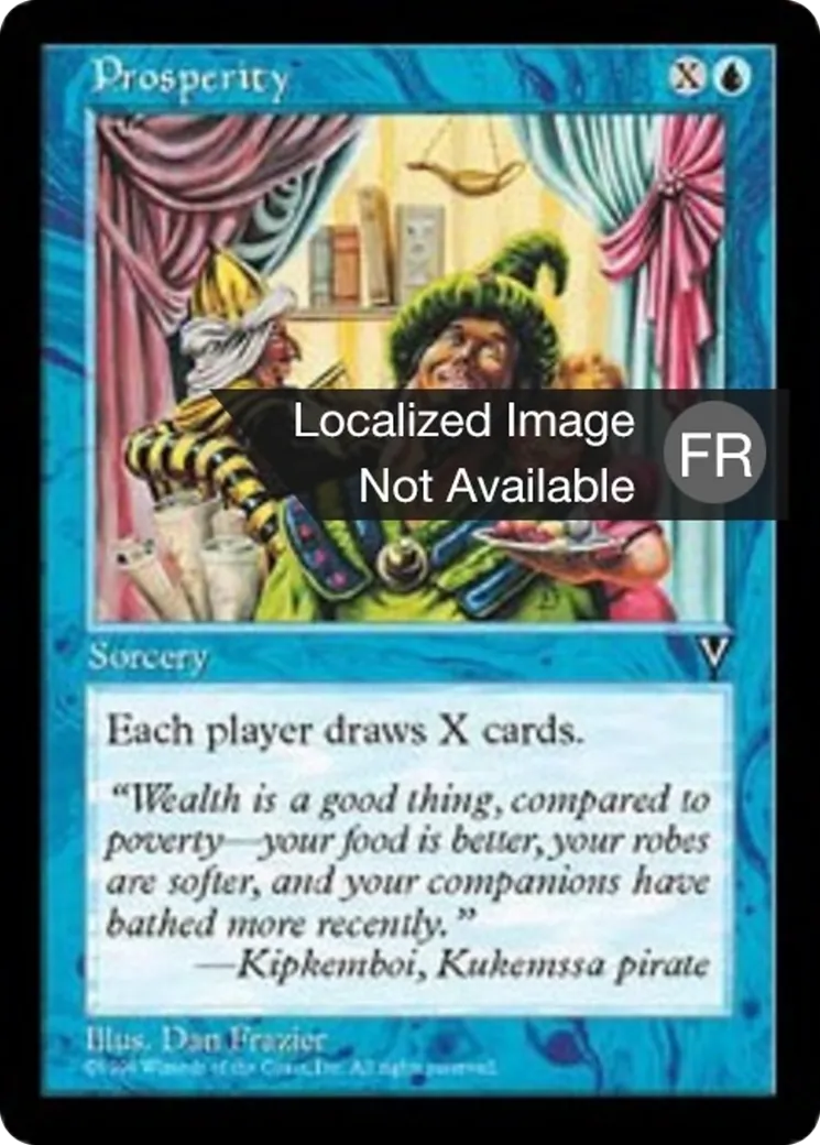 Prospérité — Visions — Magic: The Gathering