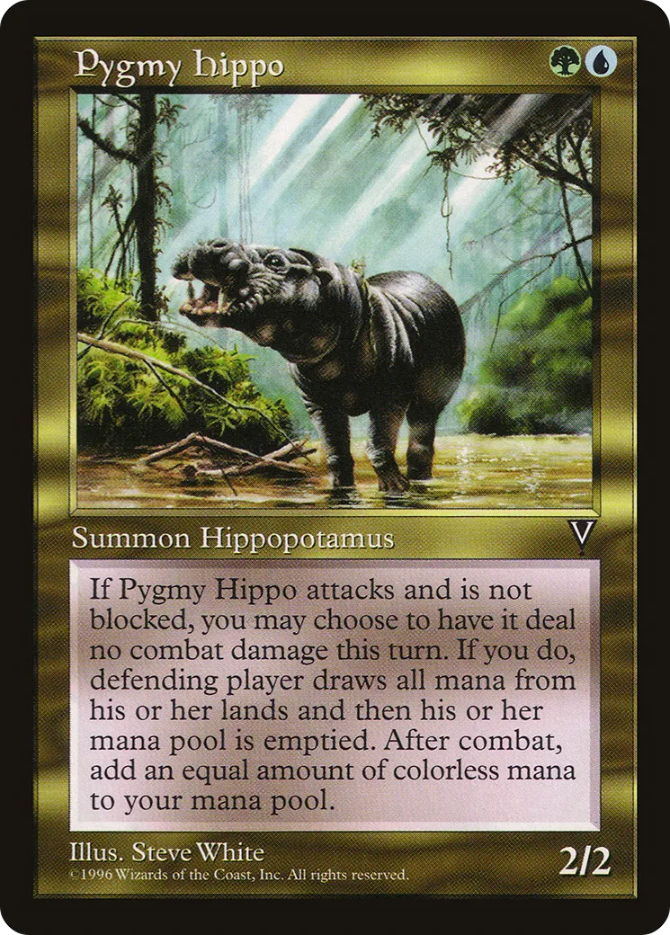 Pygmy Hippo — Visions — Magic: The Gathering