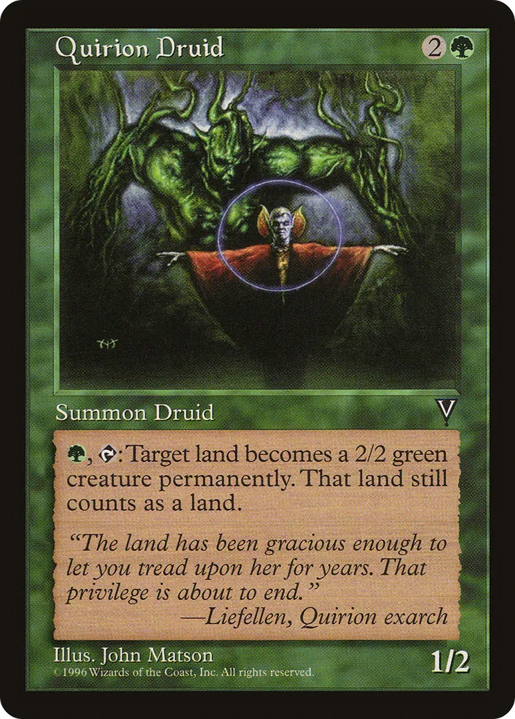 Quirion Druid — Visions — Magic: The Gathering