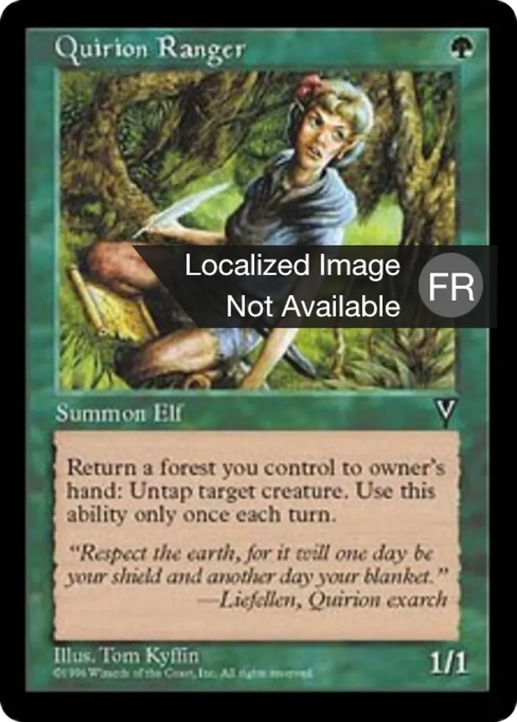 Ranger quirionais — Visions — Magic: The Gathering
