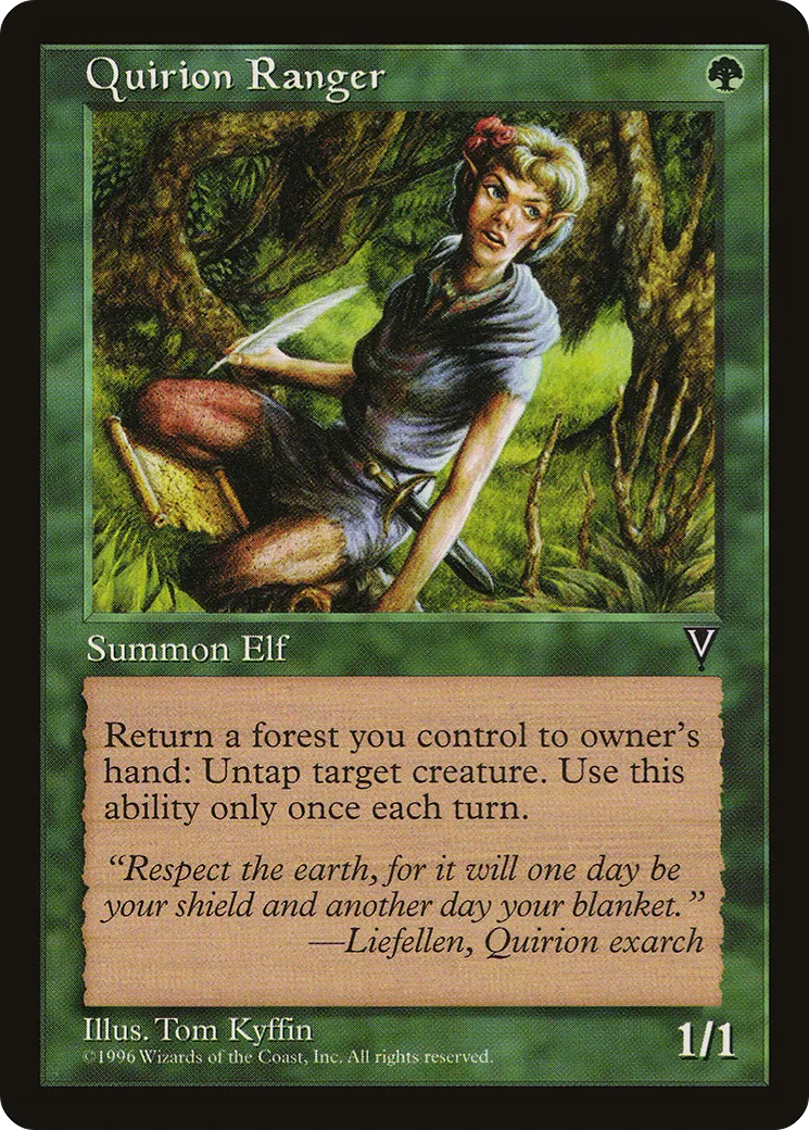 Quirion Ranger — Visions — Magic: The Gathering
