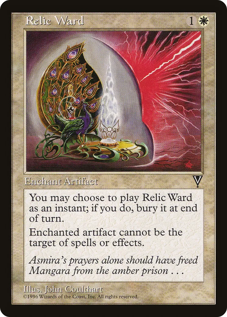 Relic Ward — Visions — Magic: The Gathering