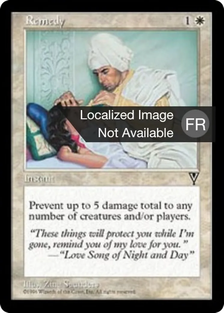 Remède — Visions — Magic: The Gathering