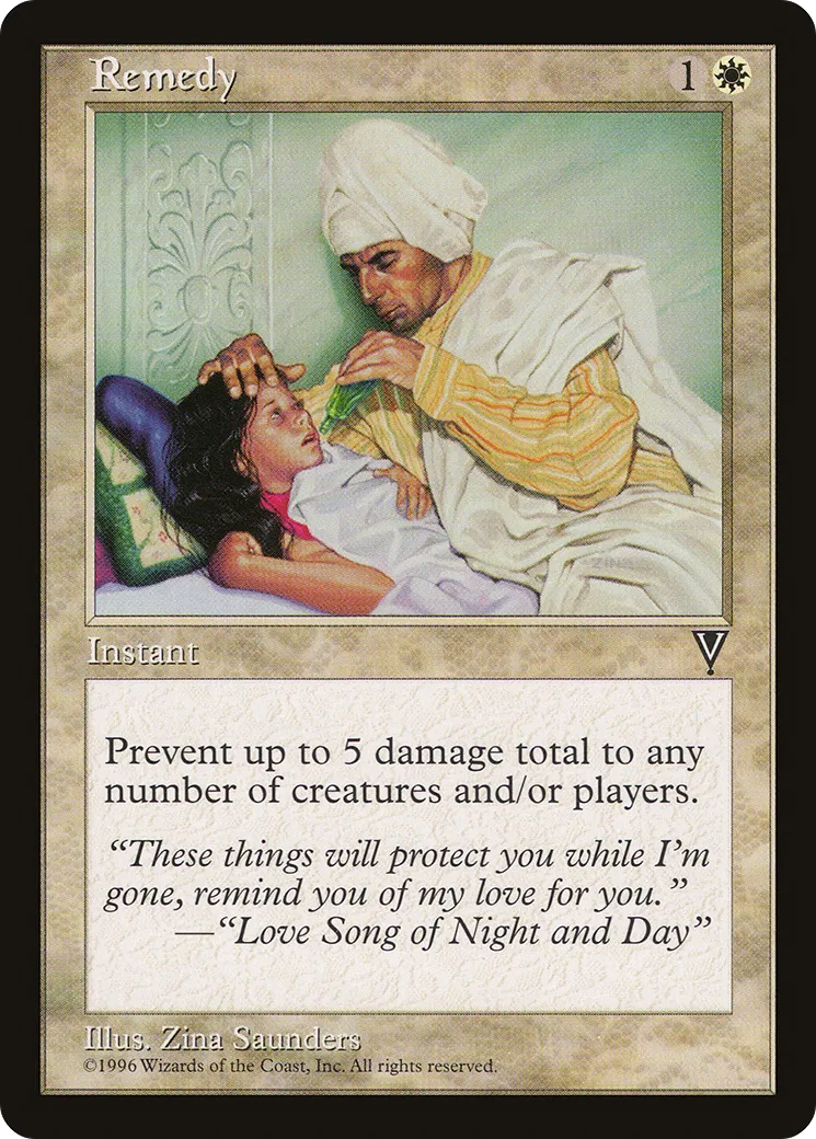 Remedy — Visions — Magic: The Gathering