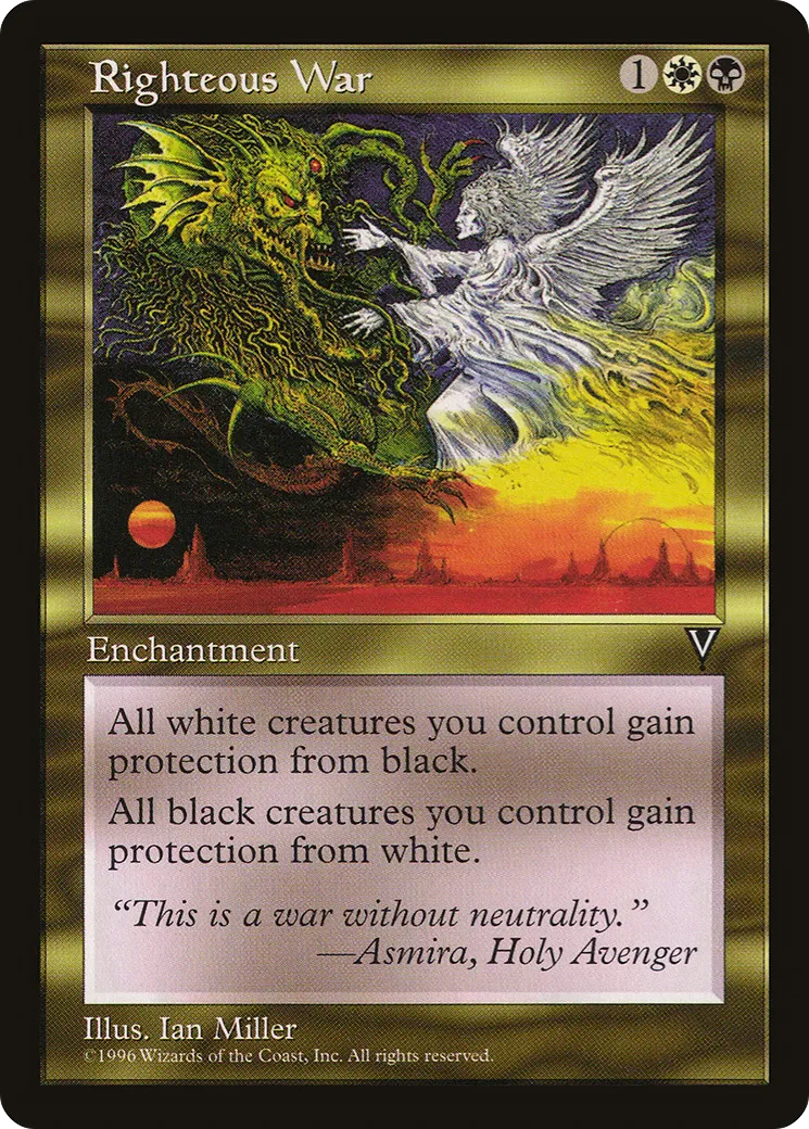 Righteous War — Visions — Magic: The Gathering