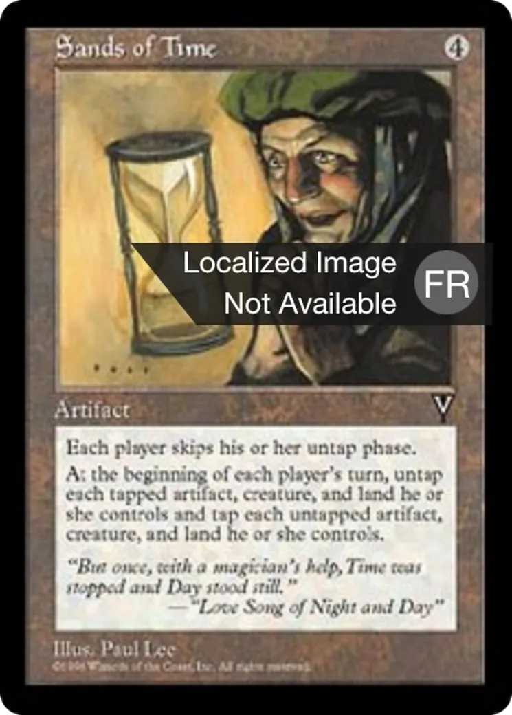 Sables du temps — Visions — Magic: The Gathering