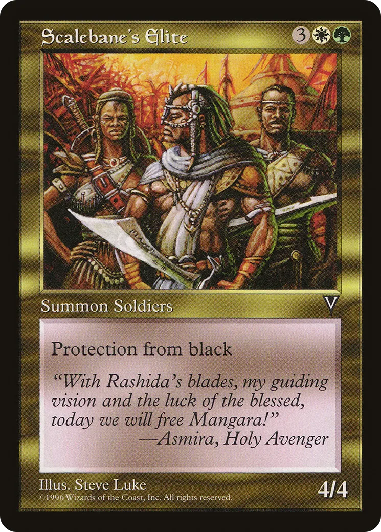 Scalebane's Elite — Visions — Magic: The Gathering