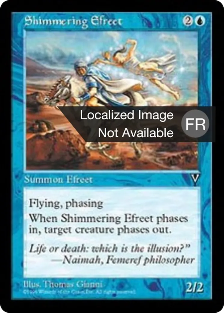 Efrit Chatoyant — Visions — Magic: The Gathering