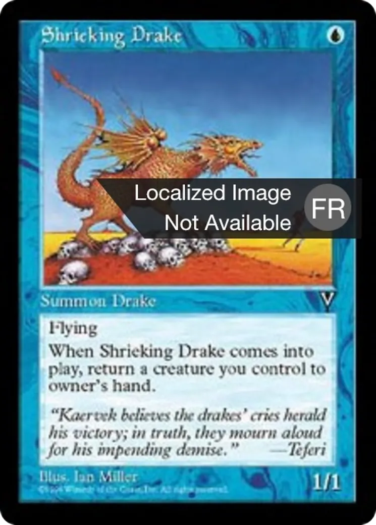Drakôn criard — Visions — Magic: The Gathering