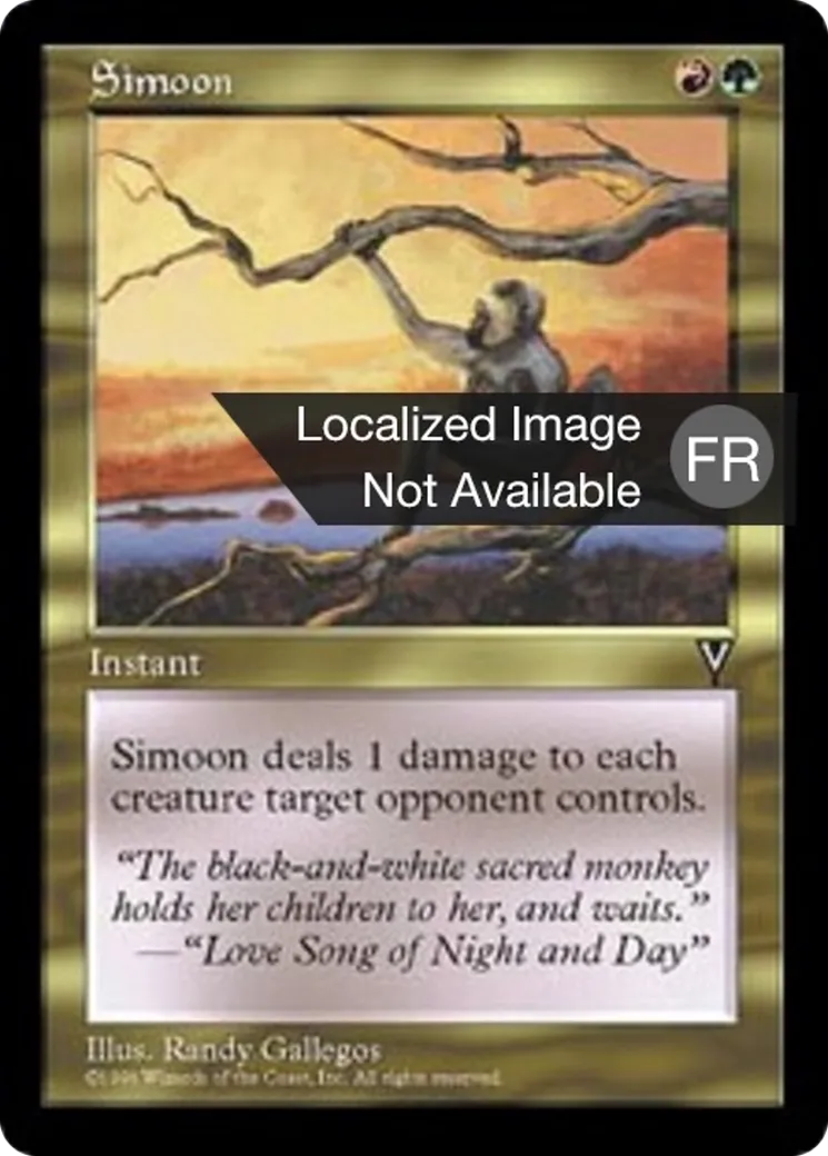 Simoun — Visions — Magic: The Gathering