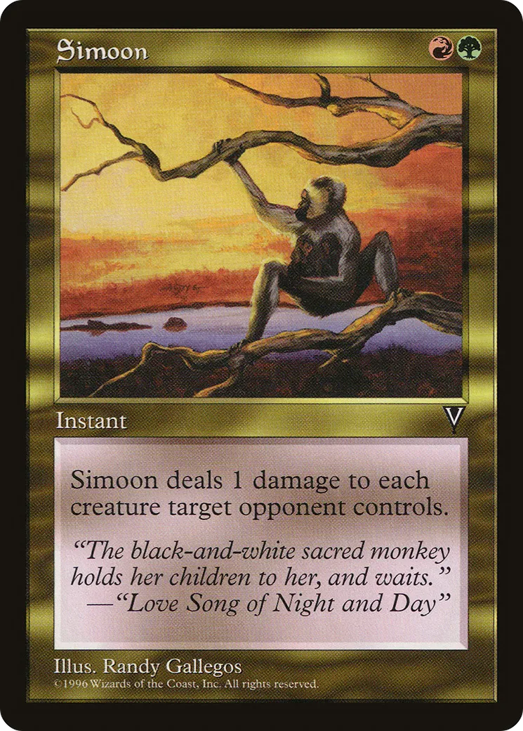 Simoon — Visions — Magic: The Gathering