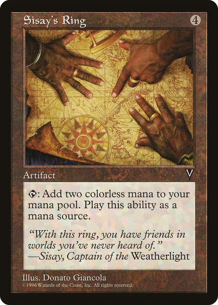 Anneau de Sissay — Visions — Magic: The Gathering
