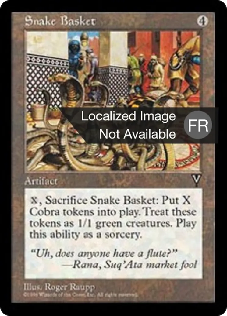Panier de serpents — Visions — Magic: The Gathering