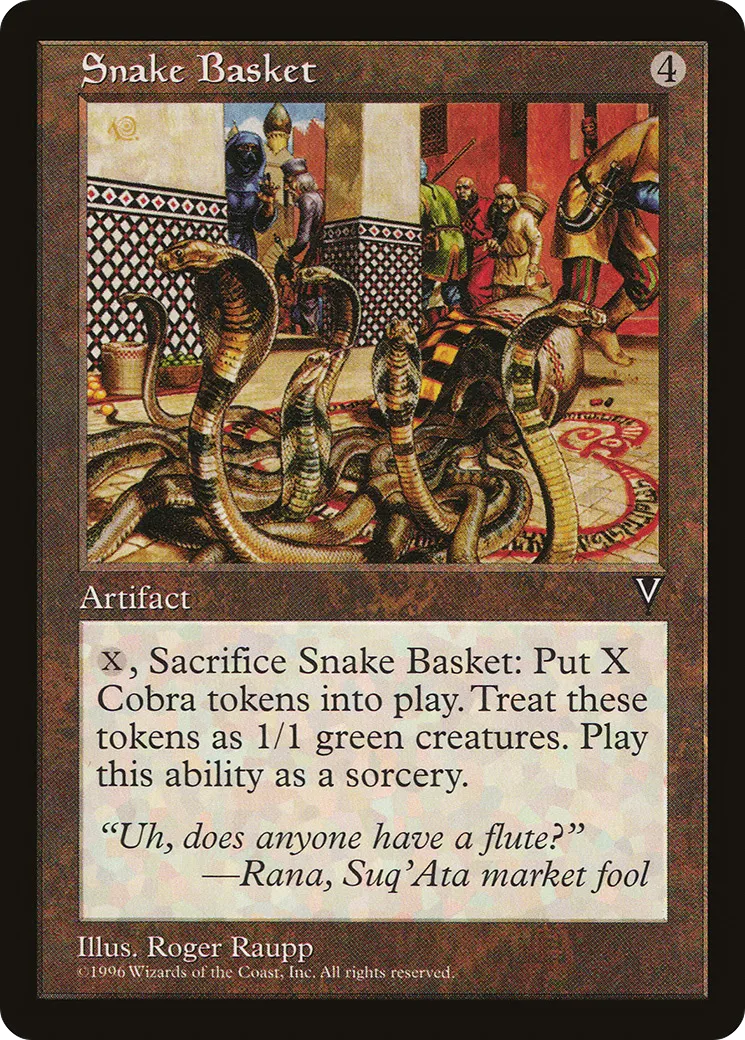 Panier de serpents — Visions — Magic: The Gathering