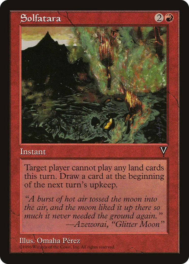Solfatara — Visions — Magic: The Gathering