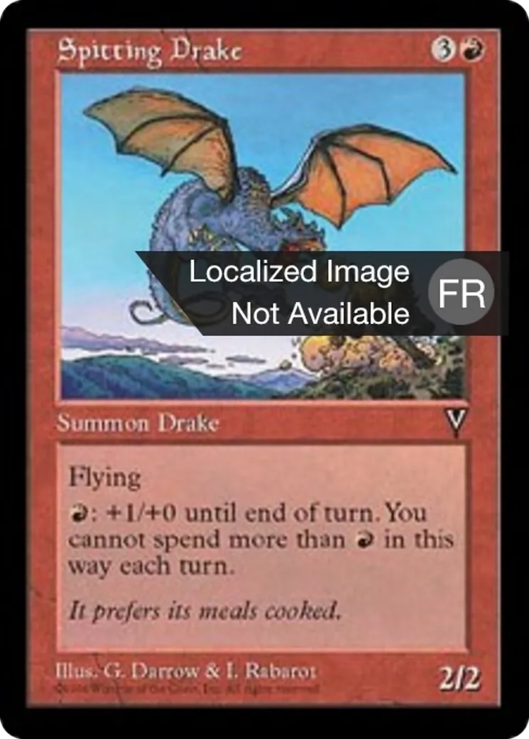 Drakôn cracheur — Visions — Magic: The Gathering