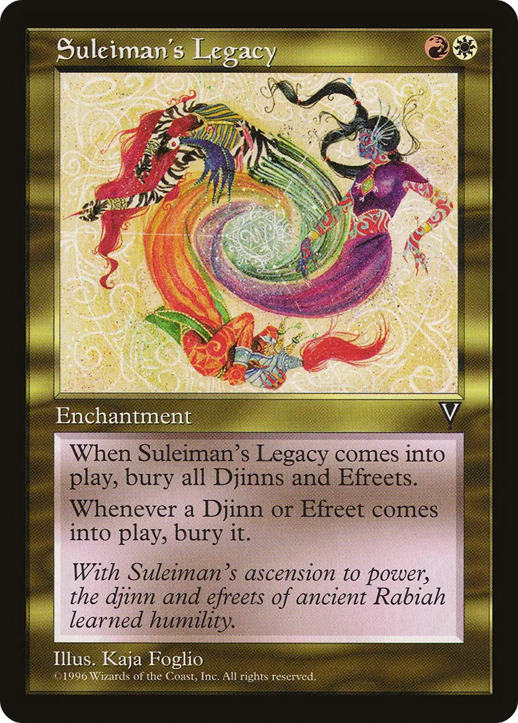 Suleiman's Legacy — Visions — Magic: The Gathering