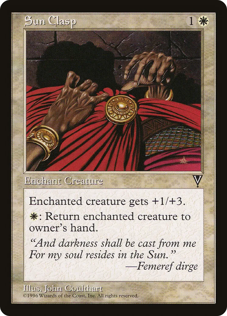 Sun Clasp — Visions — Magic: The Gathering