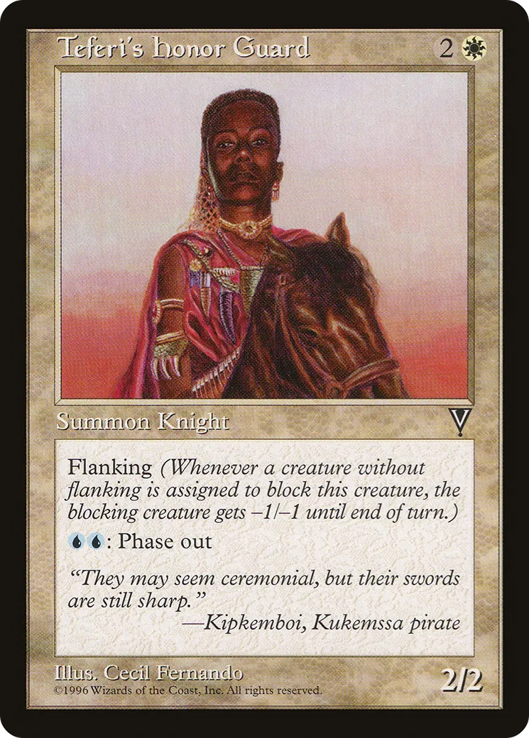 Teferi's Honor Guard — Visions — Magic: The Gathering
