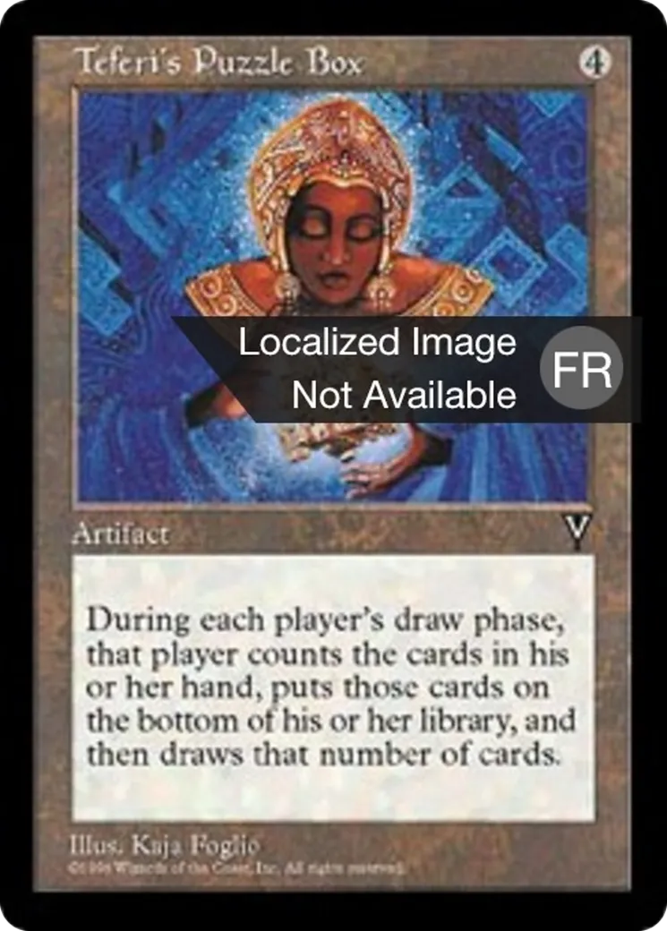 Boîte à mystère de Téfeiri — Visions — Magic: The Gathering