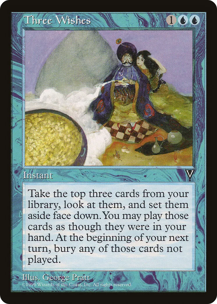 Three Wishes — Visions — Magic: The Gathering
